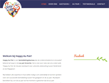 Tablet Screenshot of happyaupair.nl